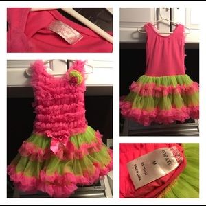Popatu Girls Dress Size Medium(5/6)